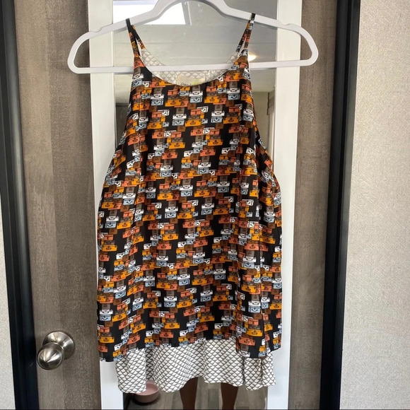 Porridge Anthropologie Suitcase Layered Tank Top - Picture 1 of 4